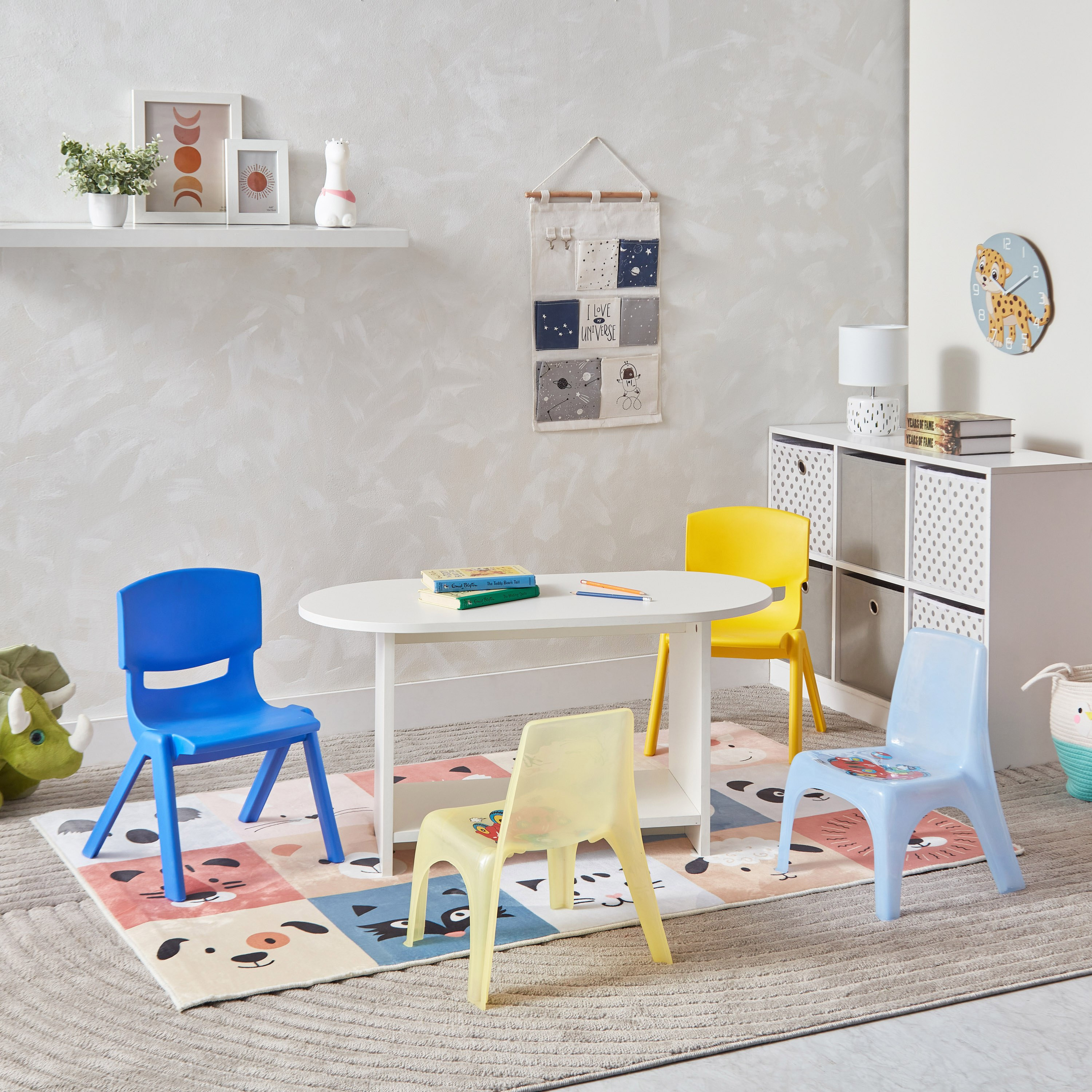كرسي أطفال دون مساند ذراعين من كابري -hbxfurniture-kidsroom-studychairs-image-6