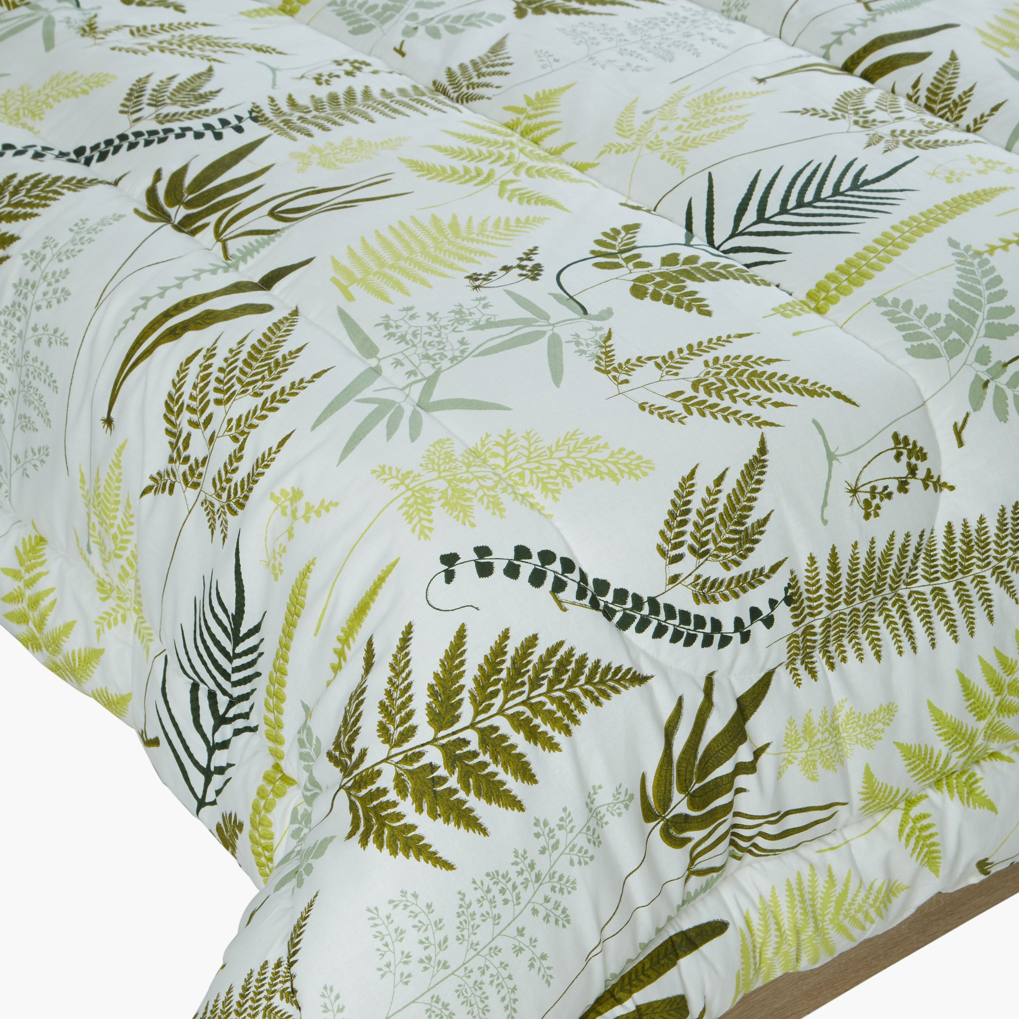 طقم لحاف سوبر كينج 5 قطع بطبعات من فيرن - 240x240 سم-hbxhomeware-hbxdecorandfurnishings-image-2