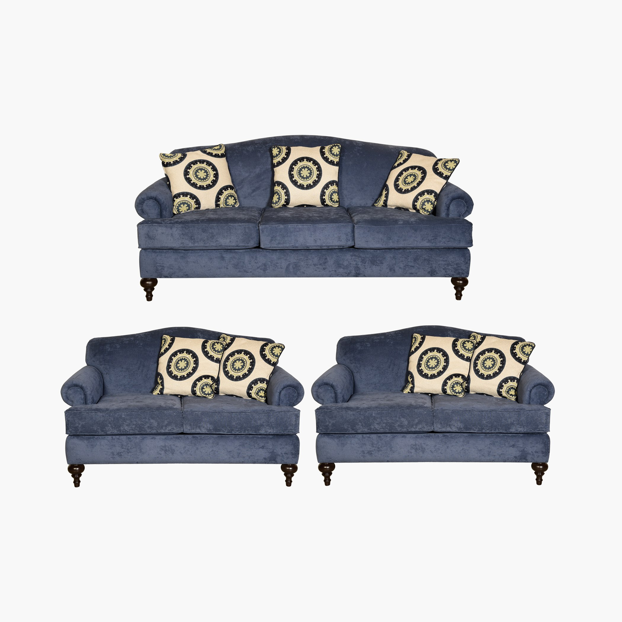 طقم كنب 7 مقاعد مع وسائد بطبعات أوستن-hbxlivingroom-sofasandarmchairs-sofas-image-1