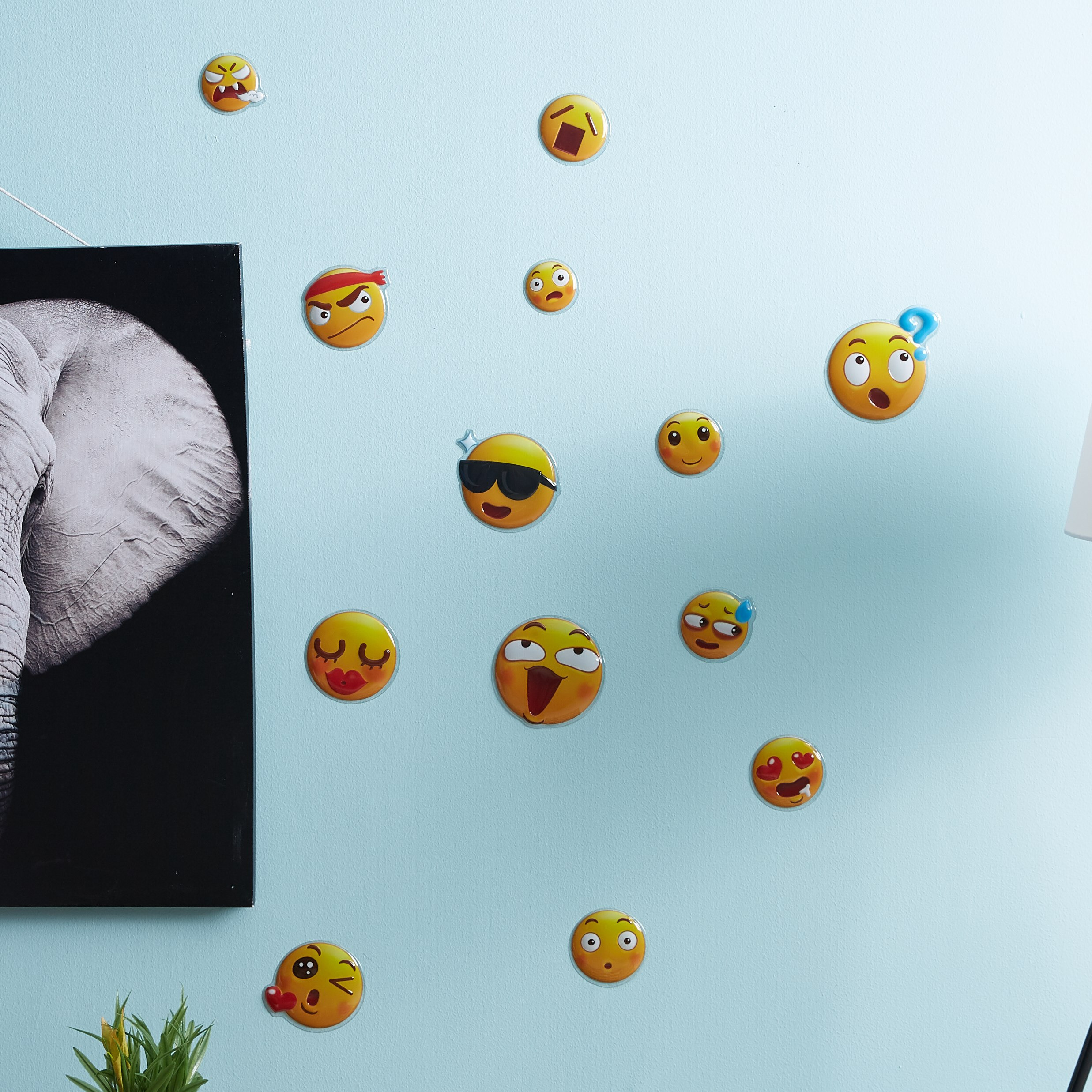 ملصقات حيوط على شكل سمايلي-hbxhomeware-hbxkidsandyouth-image-1
