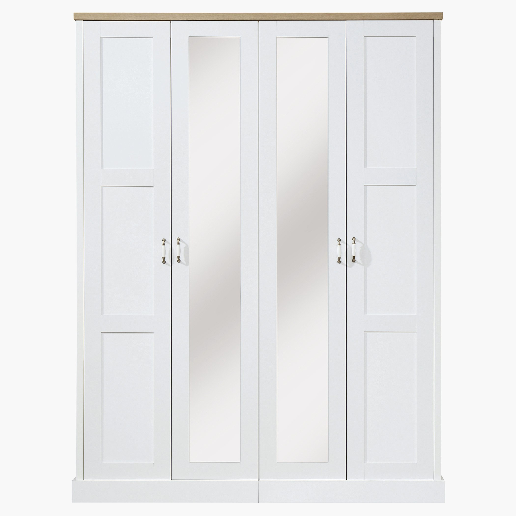 دولاب بـ4 أبواب ومرآتين من بروكلين-hbxfurniture-wardrobes-image-1