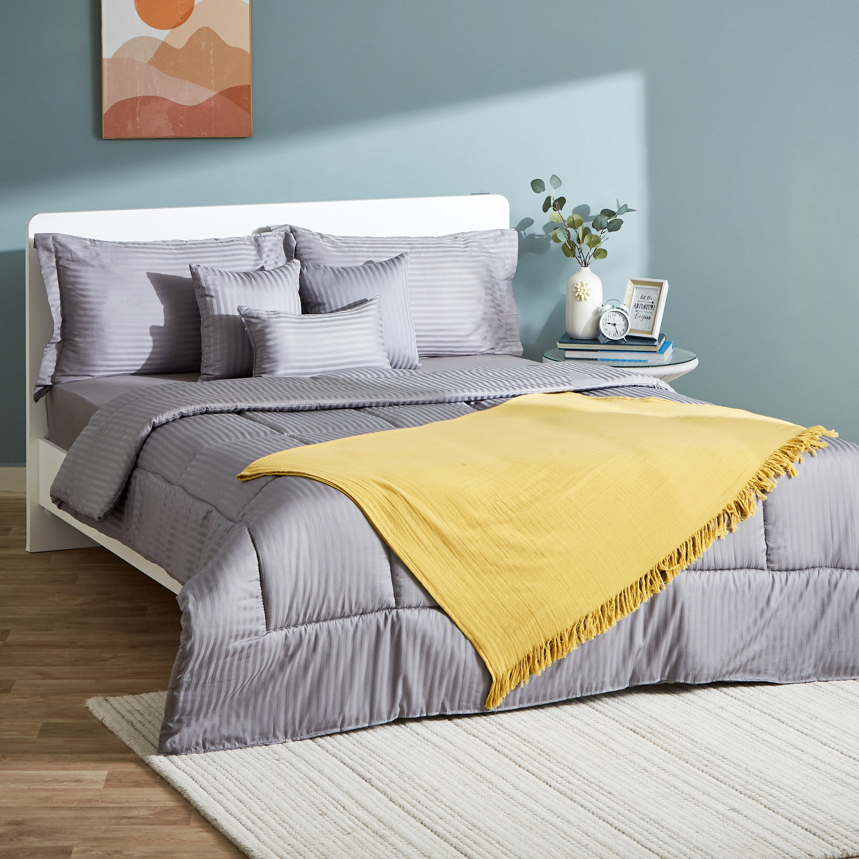 طقم لحاف كينج 7 قطع من هاميلتون - 220x240 سم-hbxhomeware-hbxdecorandfurnishings-image-12