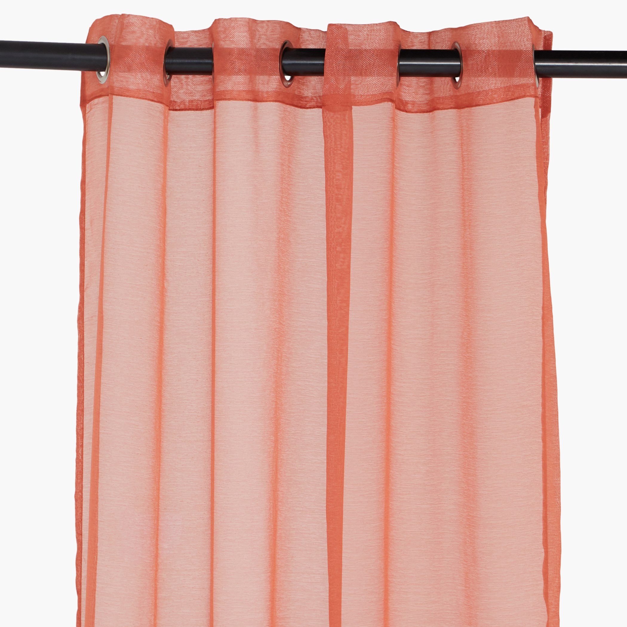 ستائر شفّافة بحلقات تثبيت من إندوس - 140x240 سم-hbxbedroom-windowcoverings-curtains-image-2