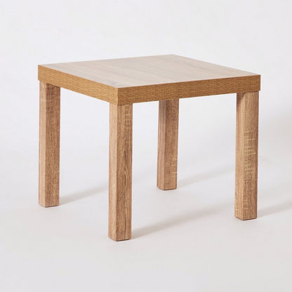 طاولة جانبية مربعة من أجاتا