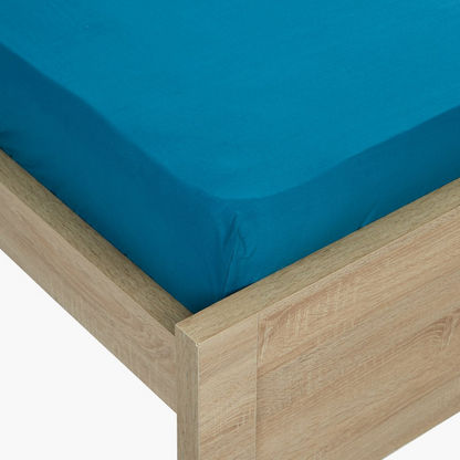 Essential King Cotton Fitted Sheet - 180x200+25 cm