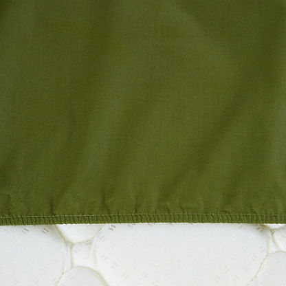 Essential Cotton Twin Fitted Sheet - 120x200+25 cm-Sheets and Pillow Covers-image-1