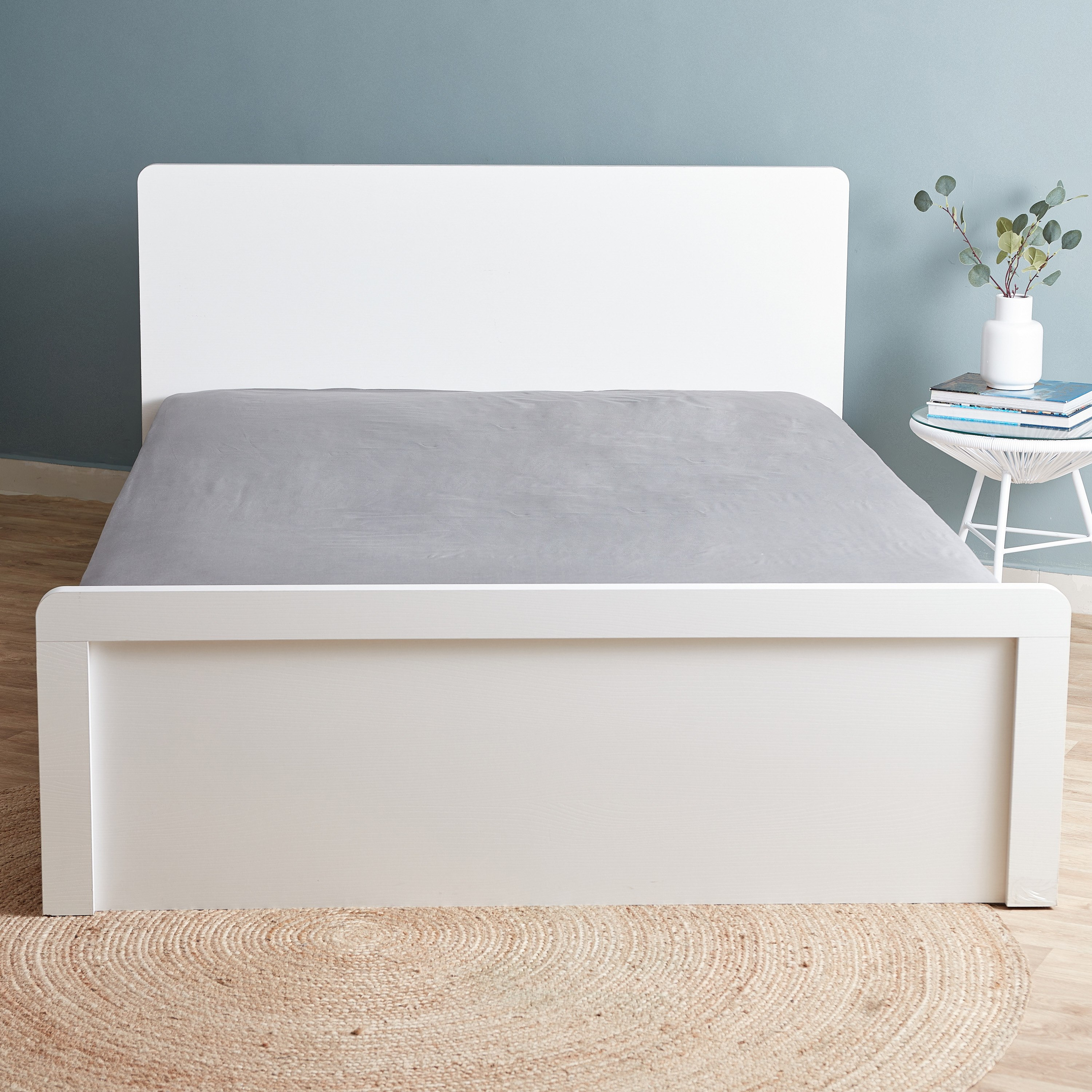 Essential Super King Cotton Fitted Sheet - 200x200+25 cm-hbxhomeware-hbxbedroom-image-2