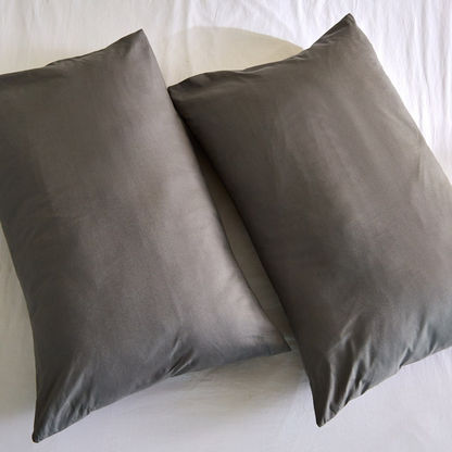 Essential 2-Piece Cotton Pillow Cover Set - 50x75 cms