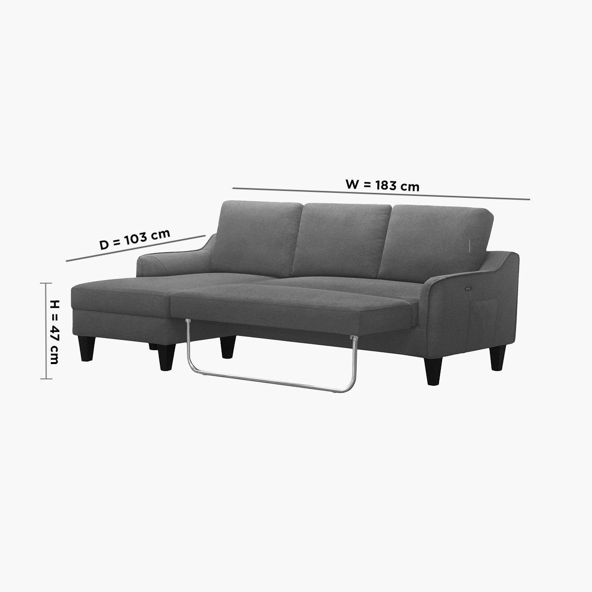 كنبة سرير قماشيّة ركنيّة يسار من سيدني-hbxfurniture-livingroom-sofasandsofasets-image-10