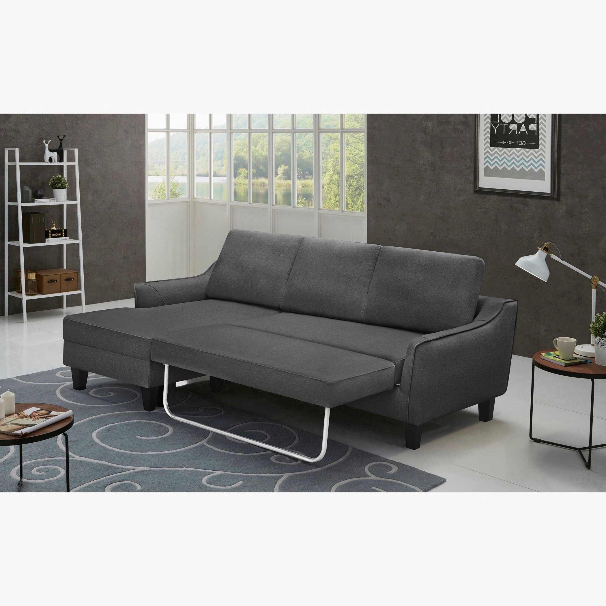كنبة سرير قماشيّة ركنيّة يسار من سيدني-hbxfurniture-livingroom-sofasandsofasets-image-1