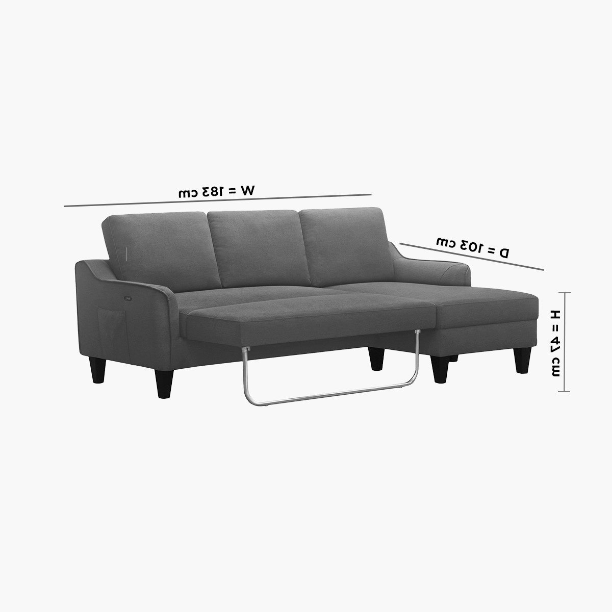 كنبة سرير قماشيّة ركنيّة يمين من سيدني-hbxfurniture-livingroom-sofasandsofasets-image-9