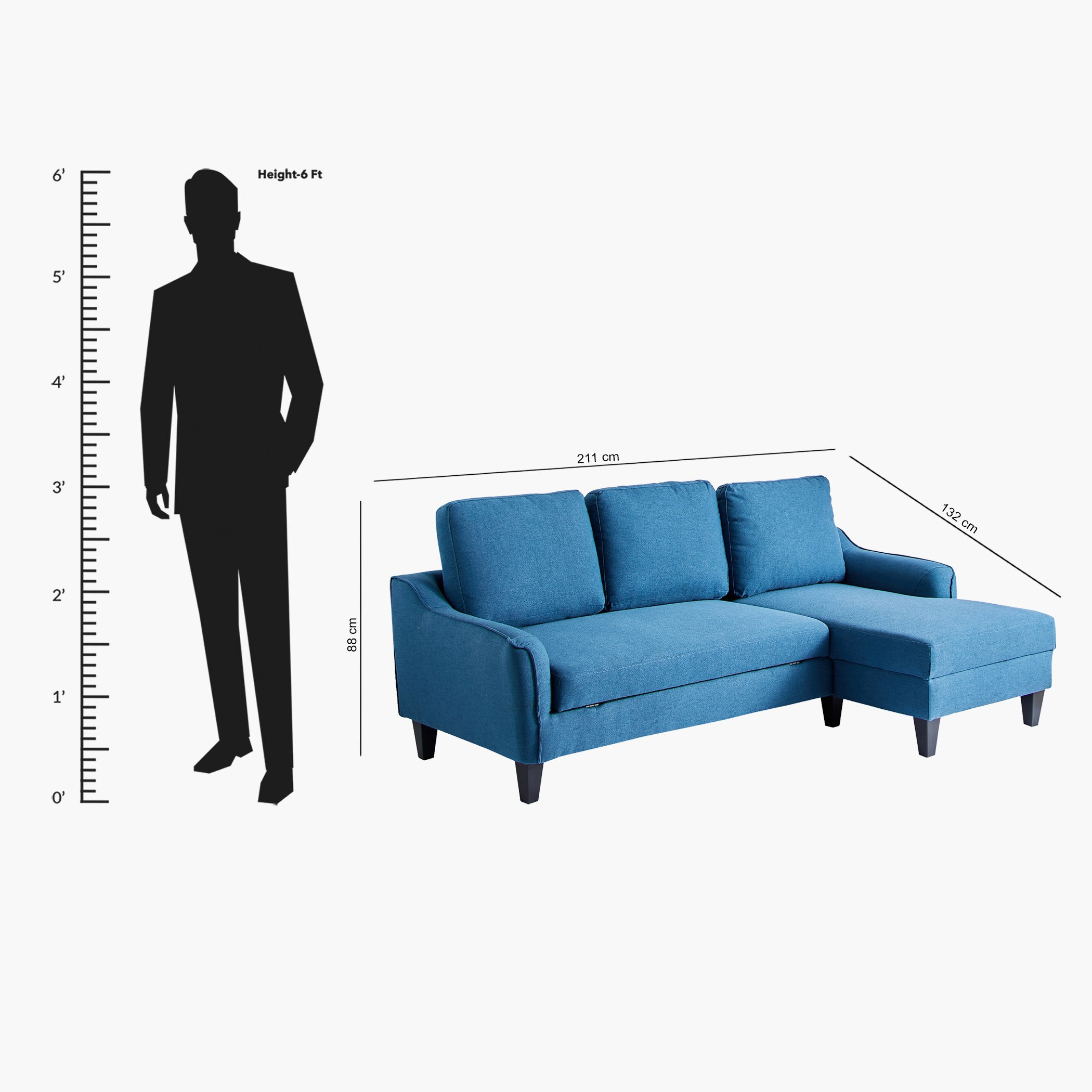 كنبة سرير قماشيّة ركنيّة يمين من سيدني-hbxfurniture-livingroom-sofasandsofasets-image-12