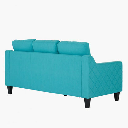 Sky Sloped Arm 3-Seater Sofa with Cushions