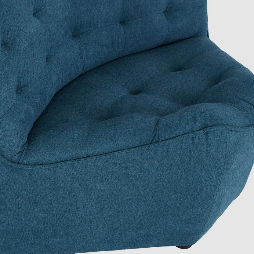 Burton Tufted Armless Corner Sofa-Modular Sofas-image-3