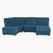 Burton Tufted Armless Corner Sofa-Modular Sofas-thumbnailMobile-4