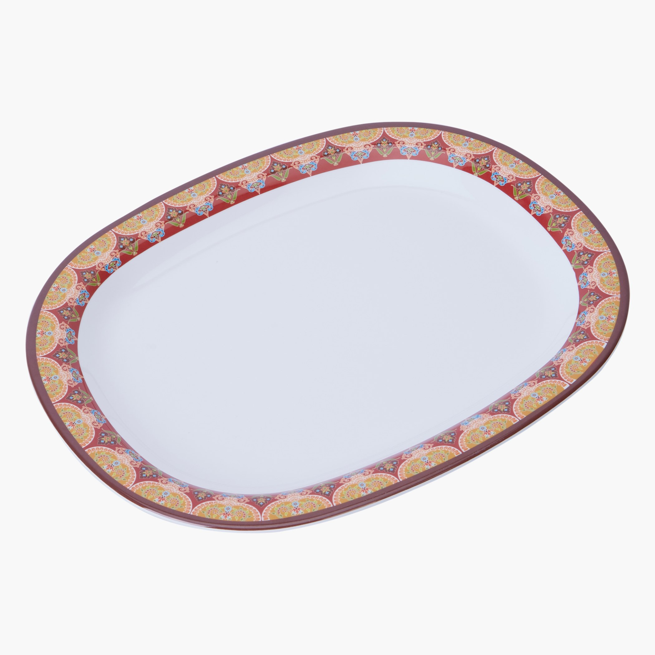 Marakesh Printed Serving Platter-hbxdecorandfurnishings-tabletop-crockery-image-1