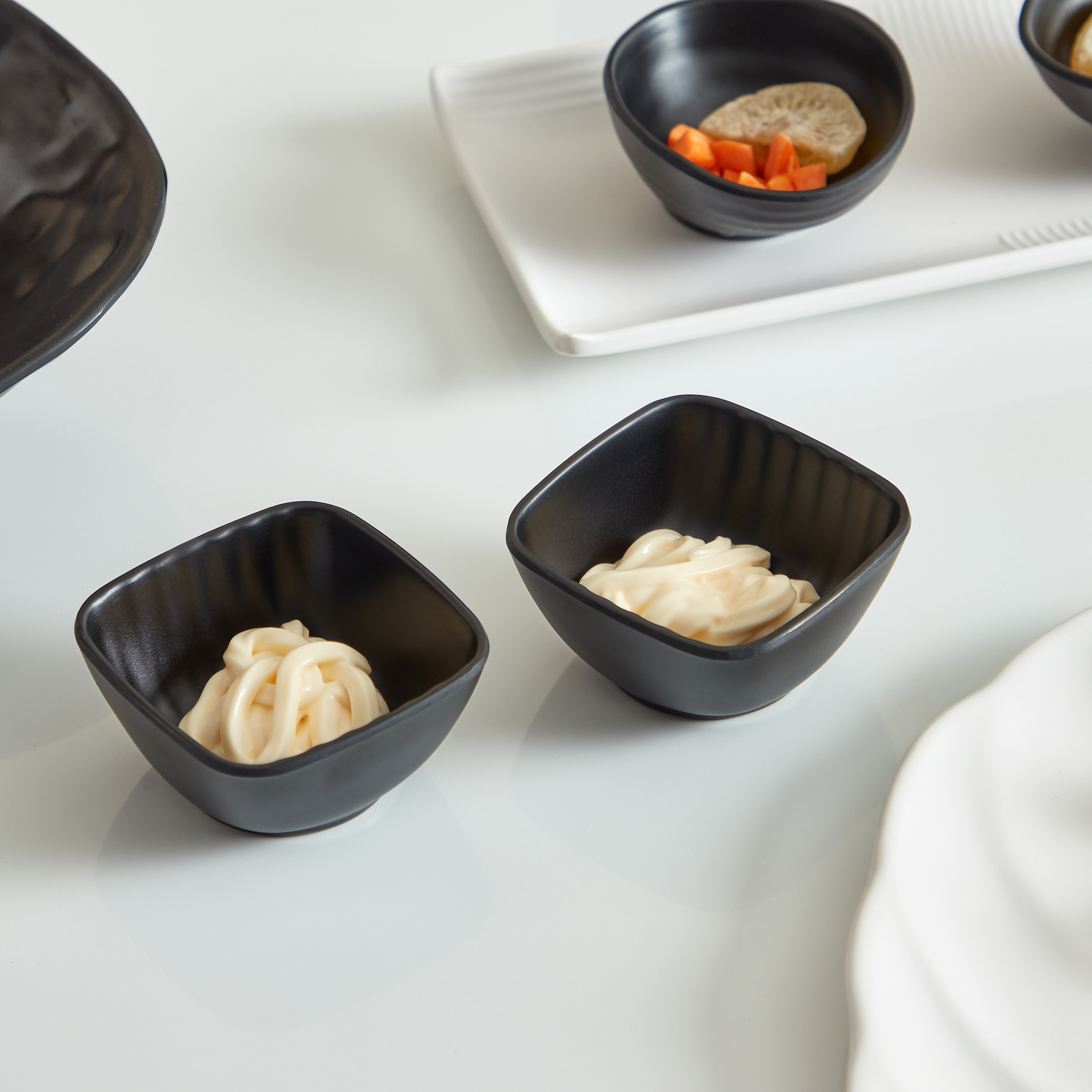 Classic Miniature Square Serving Bowl - Set of 2-hbxdecorandfurnishings-tabletop-serveware-image-1