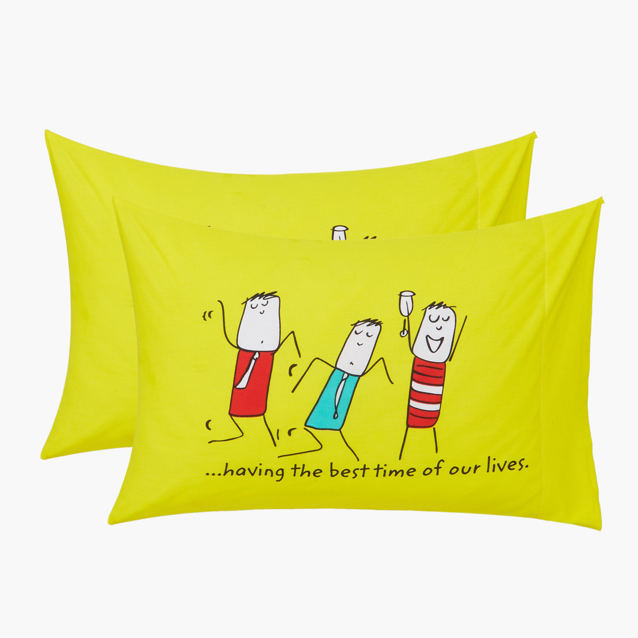 غطاء وسادة بطبعات هابينس إز ترافيلينج - طقم من قطعتين-hbxhomeware-hbxbedroom-image-3