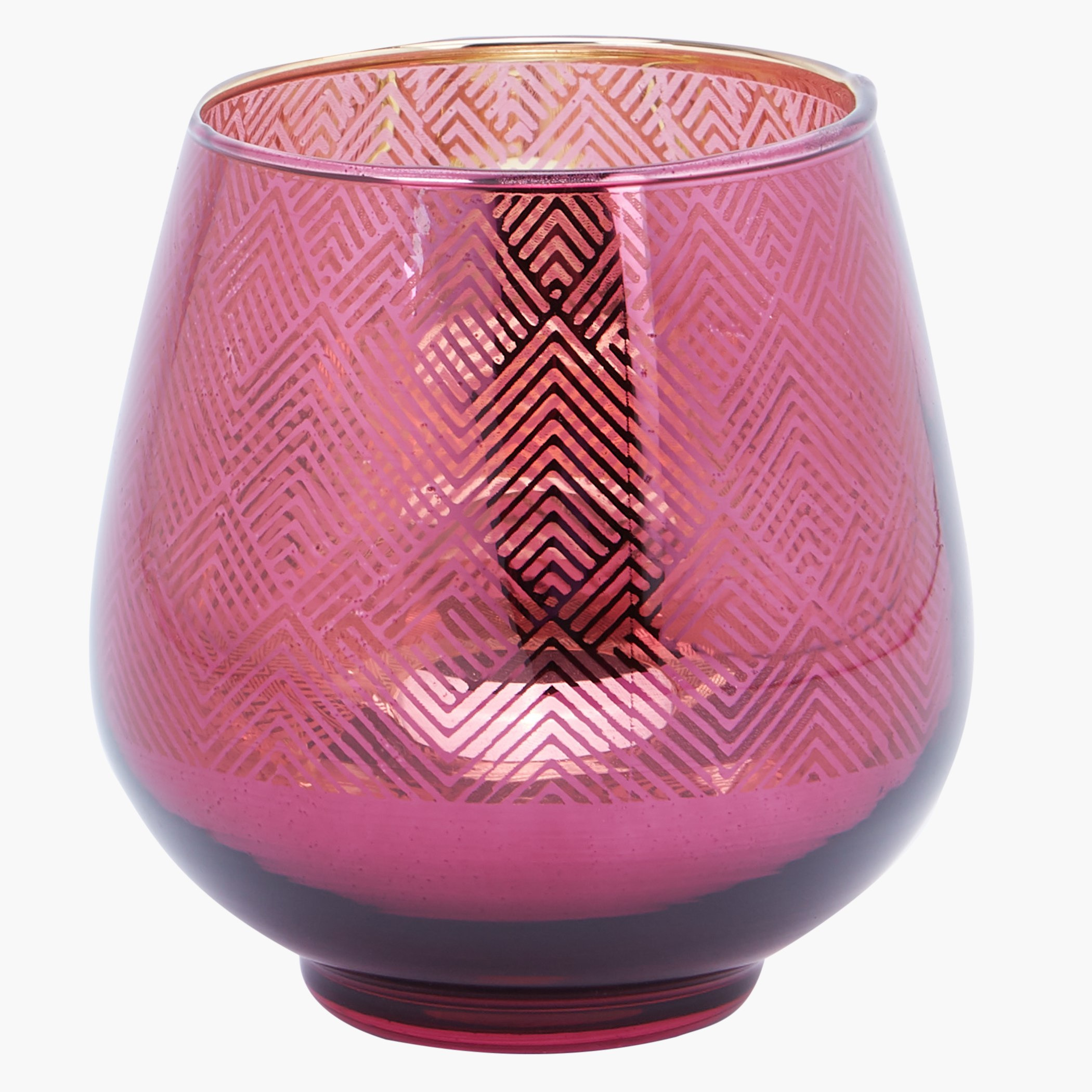 طقم حامل شموع بطبعة أورا من قطعتين-hbxlivingroom-decorandaccessories-candleholders-image-3