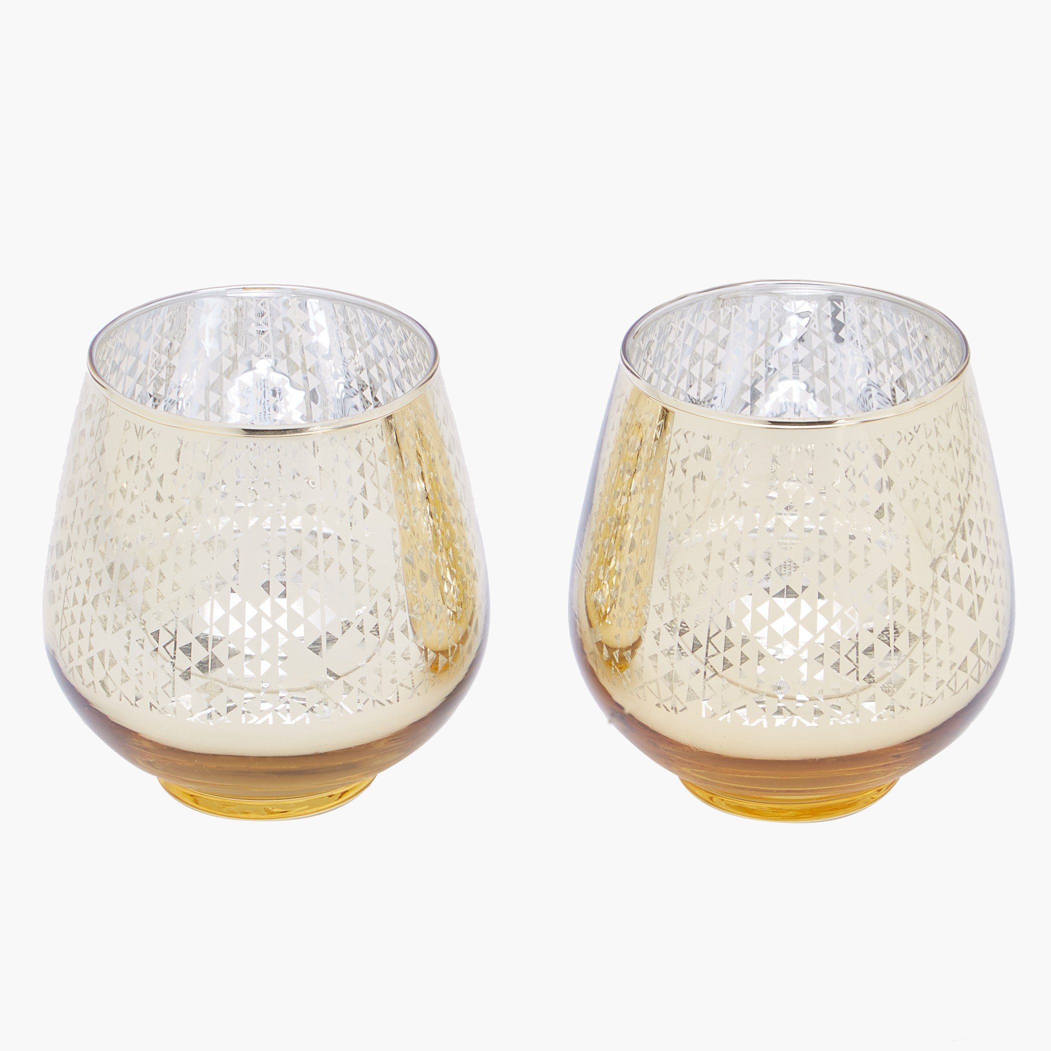 طقم حوامل شموع على شكل بيضة بطبعات أورا من قطعتين-hbxlivingroom-decorandaccessories-candleholders-image-2