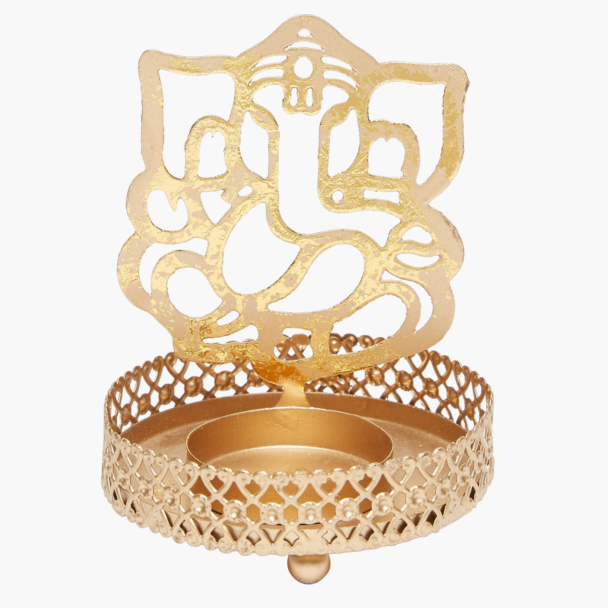 حامل شموع صغيرة مزخرف جانيشا-hbxlivingroom-decorandaccessories-candleholders-image-1