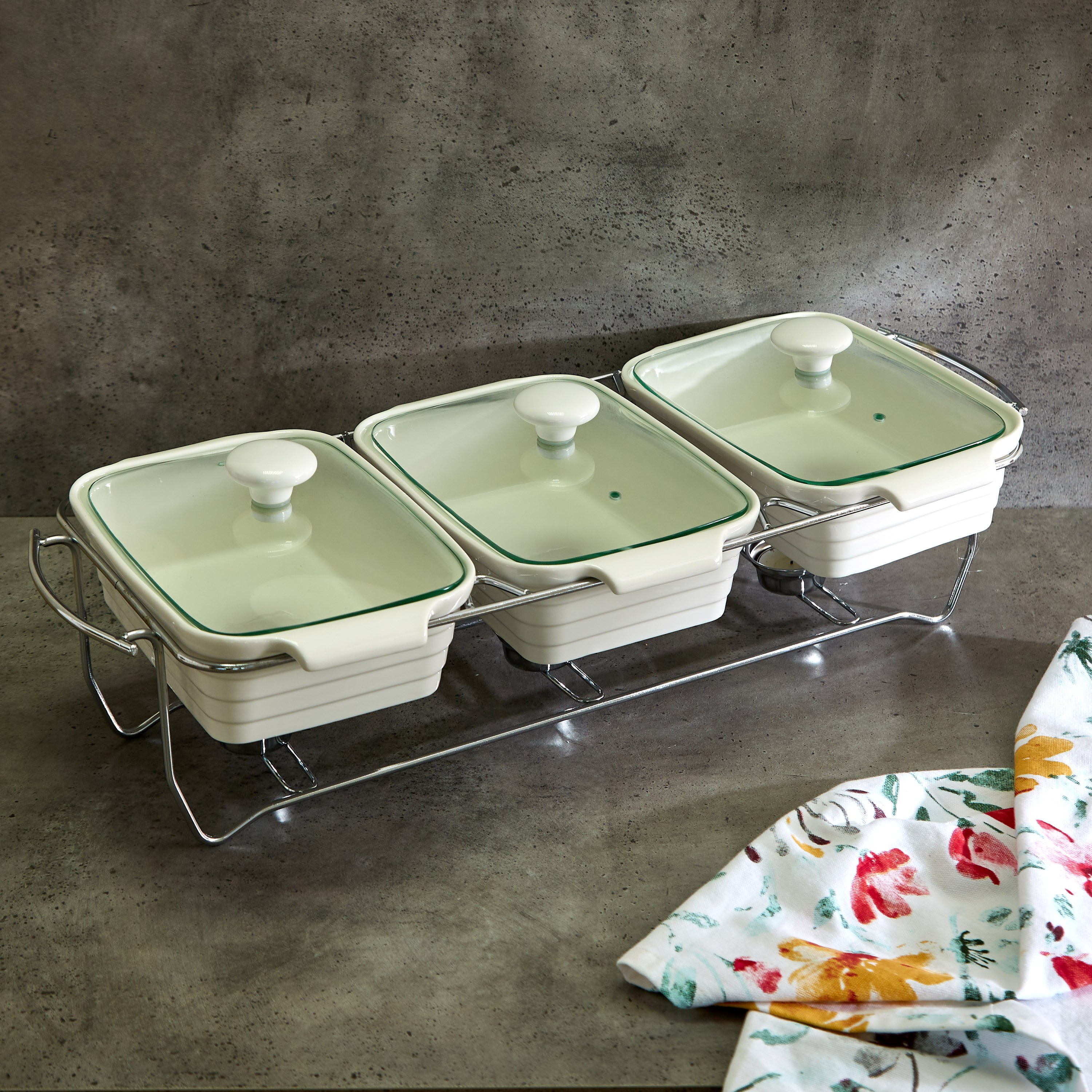 كسرولة ثلاثية بغطاء من سوبريم-hbxdecorandfurnishings-tabletop-serveware-image-1