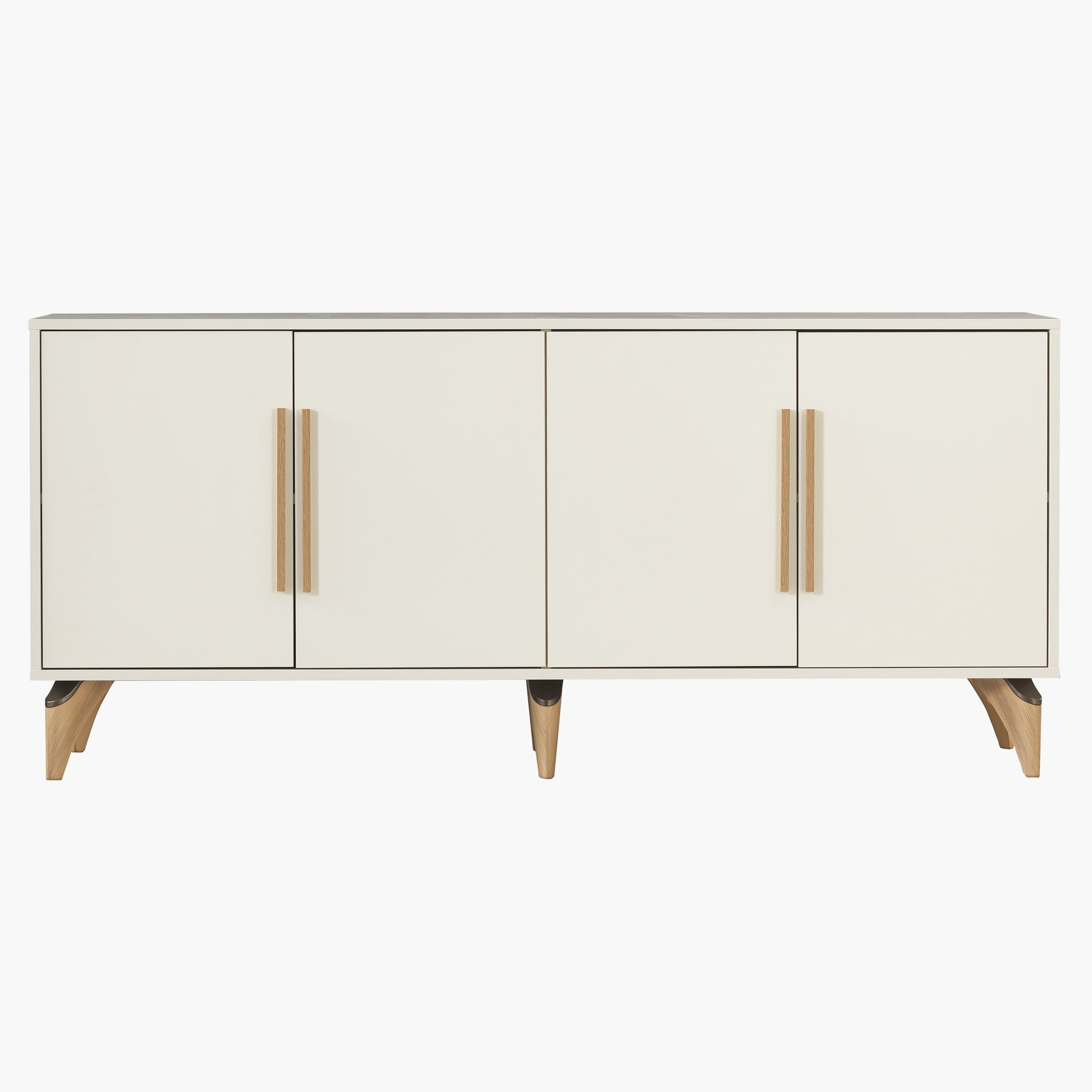 خزانة جانبية 4 أبواب من مون لايت-hbxfurniture-diningroom-buffetsandsideboards-image-2