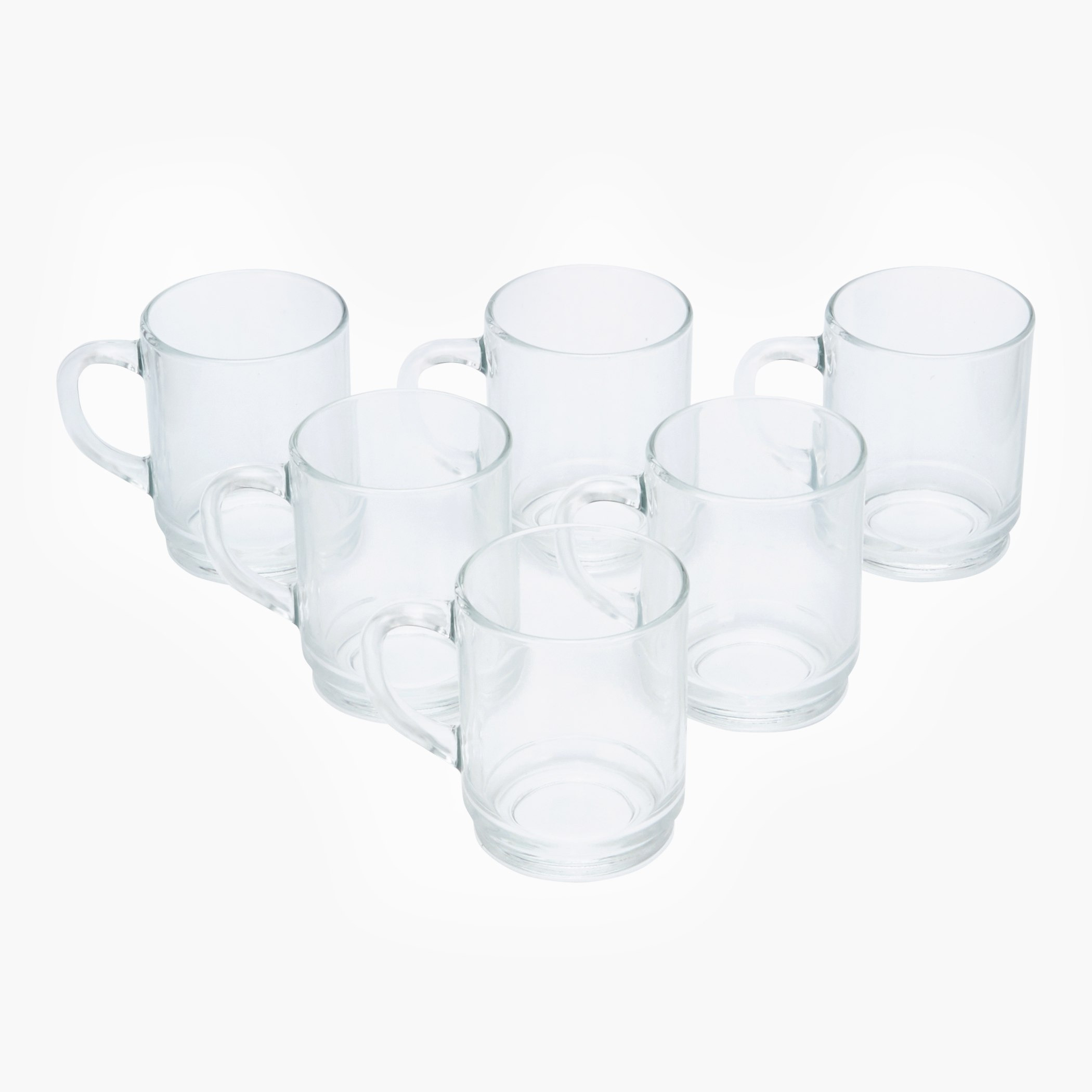 طقم أقداح مكوّمة بيرل - 6 قطع-hbxdecorandfurnishings-tabletop-crockery-image-1