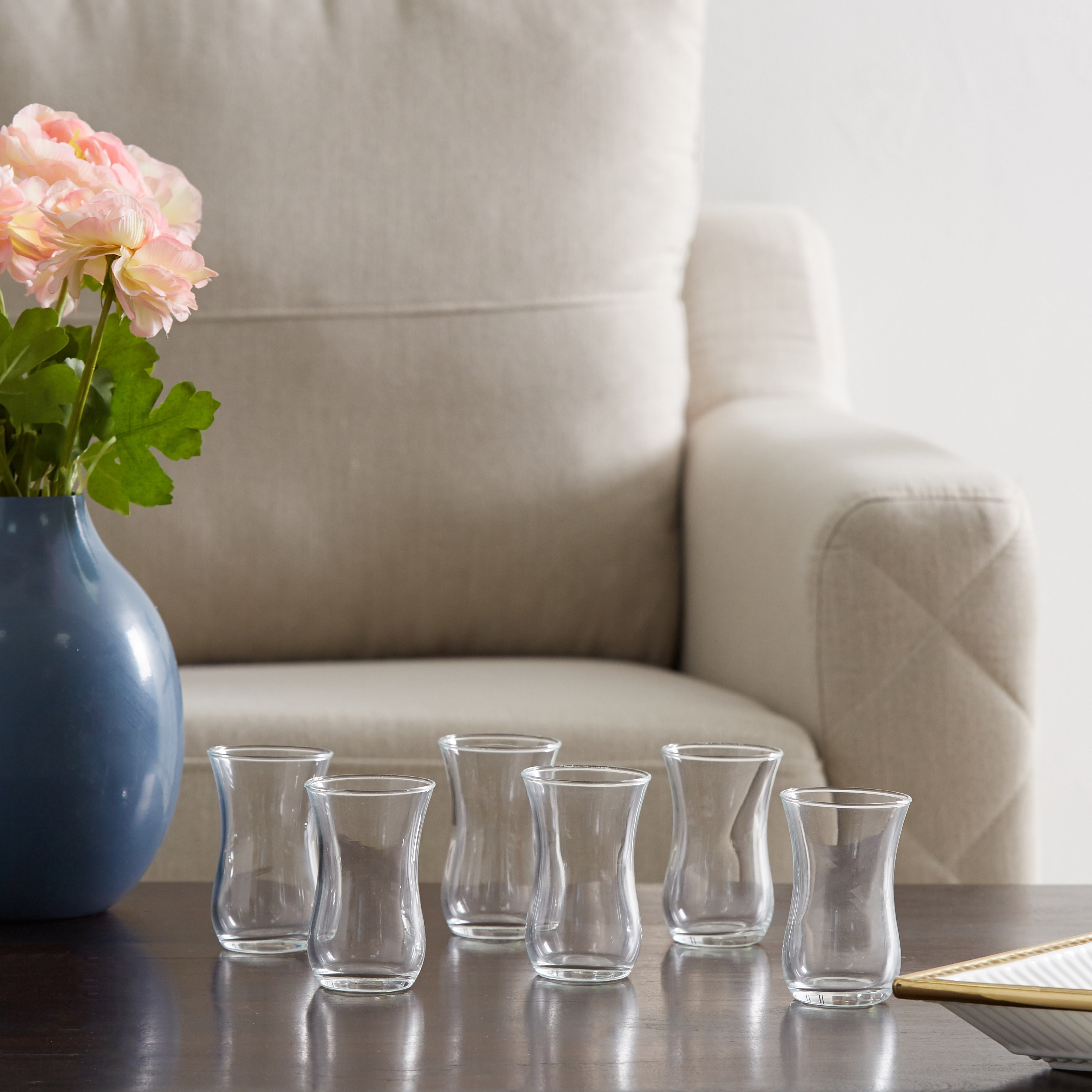 أكواب زجاجية من آرك إيشيكان- طقم من 6 قطع-hbxhomeware-diningandtabletop-coffeeandteasets-image-1