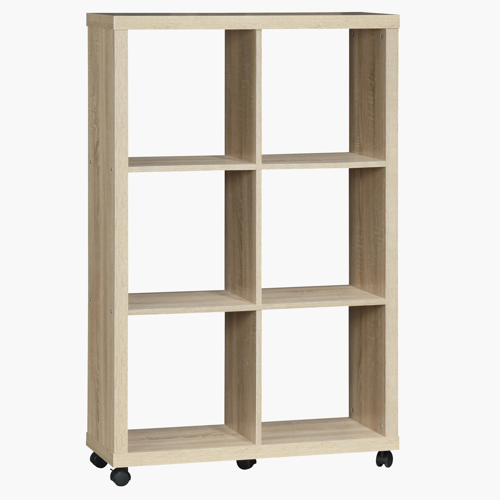 مقسّم 6 مكعبات بعجلات دوارة من كوستاجات سونوما-hbxfurniture-office-bookcases-image-1