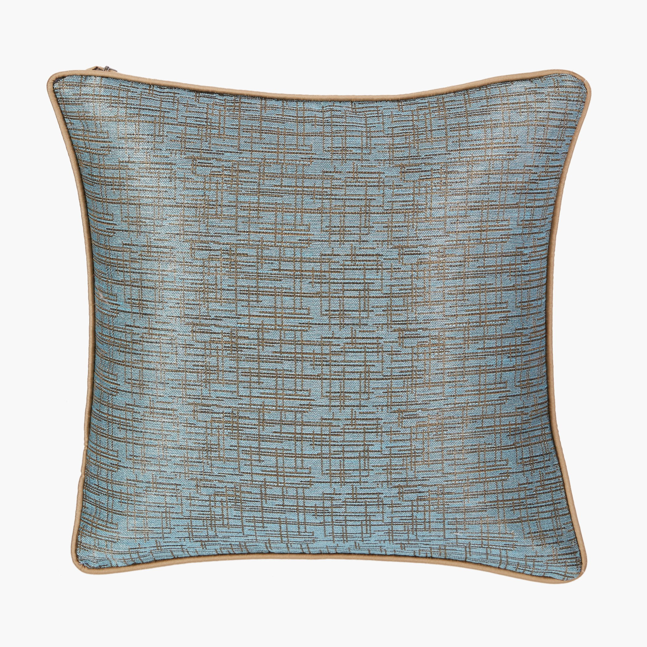 وسادة محشوة بارزة الملمس من هوفين - 45x45 سم-hbxlivingroom-furnishings-cushionsandcovers-filledcushions-image-1