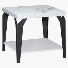 Marbella End Table with Undershelf