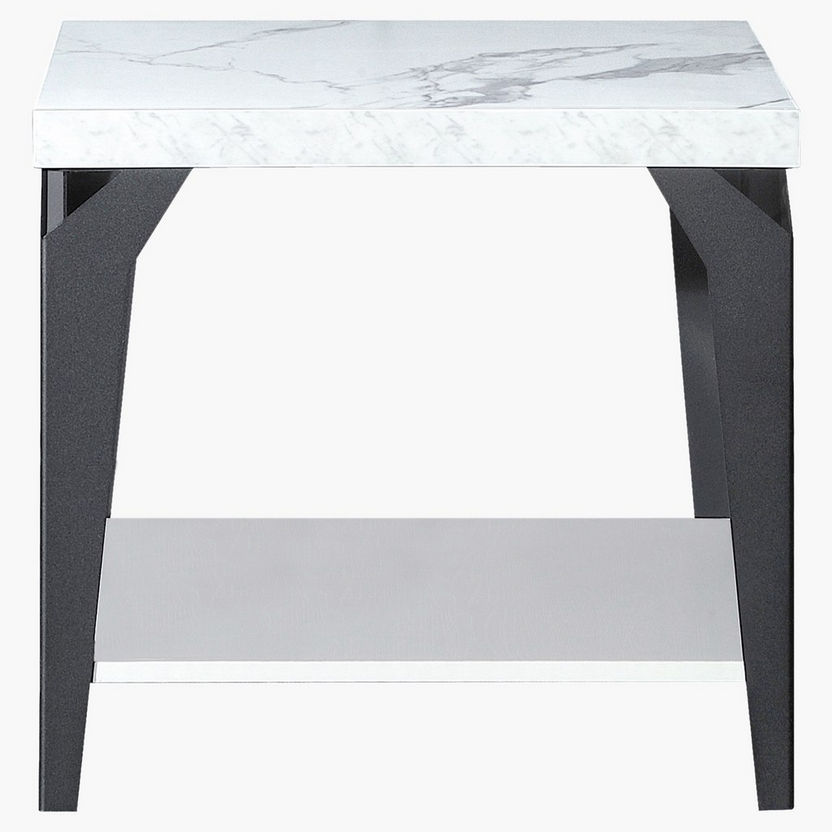 Marbella End Table with Undershelf-End Tables-image-1