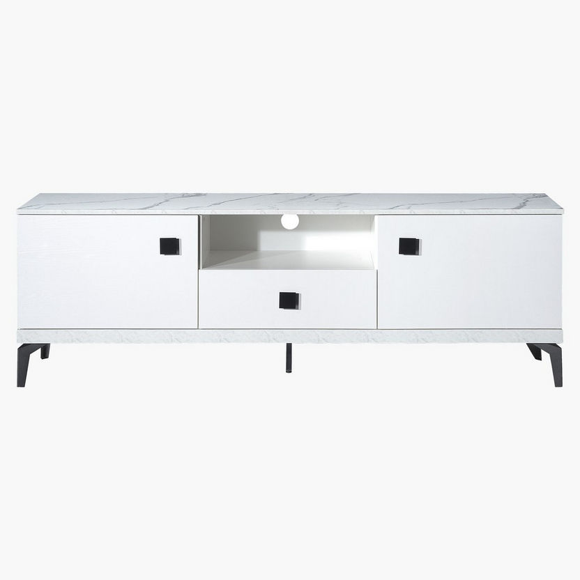 Marbella Rectangular Low TV Unit for TVs up to 75 inches-TV Units-image-1