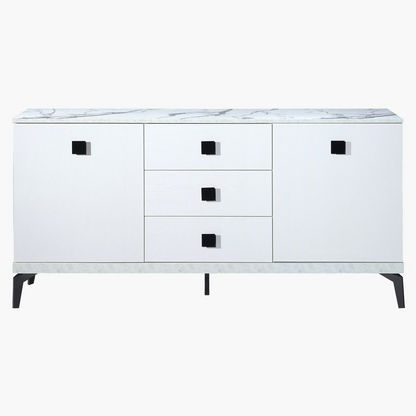 Marbella Rectangular Side Board with 3 Drawers