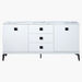 Marbella Rectangular Side Board with 3 Drawers-Buffets and Sideboards-thumbnailMobile-1
