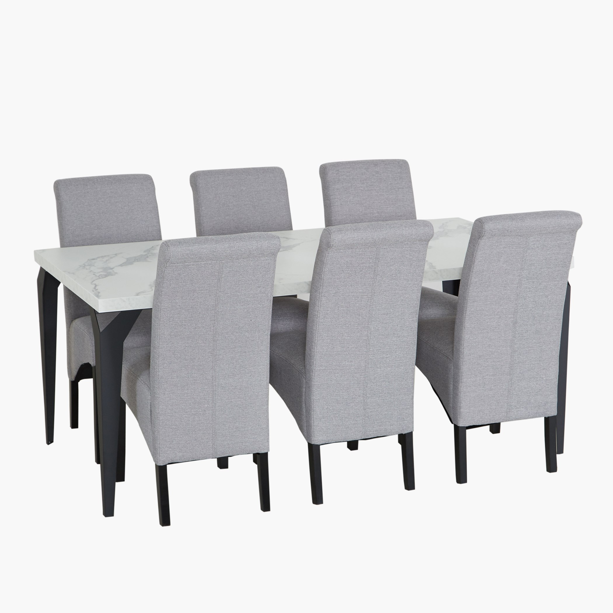 طقم طاولة سفرة 6 مقاعد ماربيلا-hbxfurniture-diningtablesandsets-diningsets-sixseater-image-1
