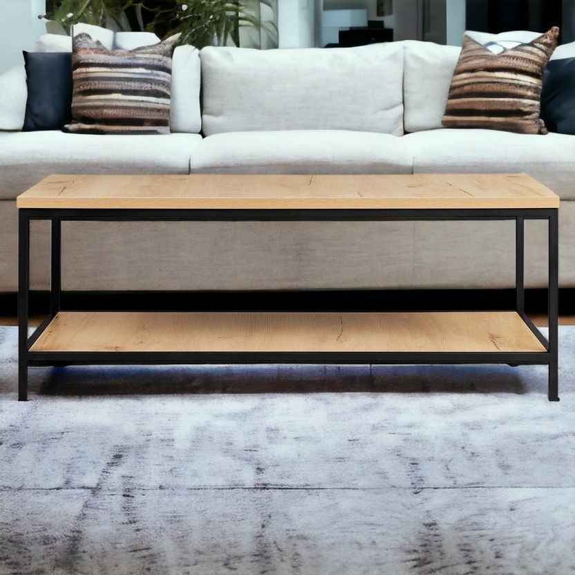 Urban Rectangular Coffee Table with Undershelf-Coffee Tables-image-0