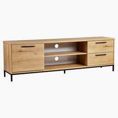 Urban Rectangular Low TV Unit for TVs up to 75 inches