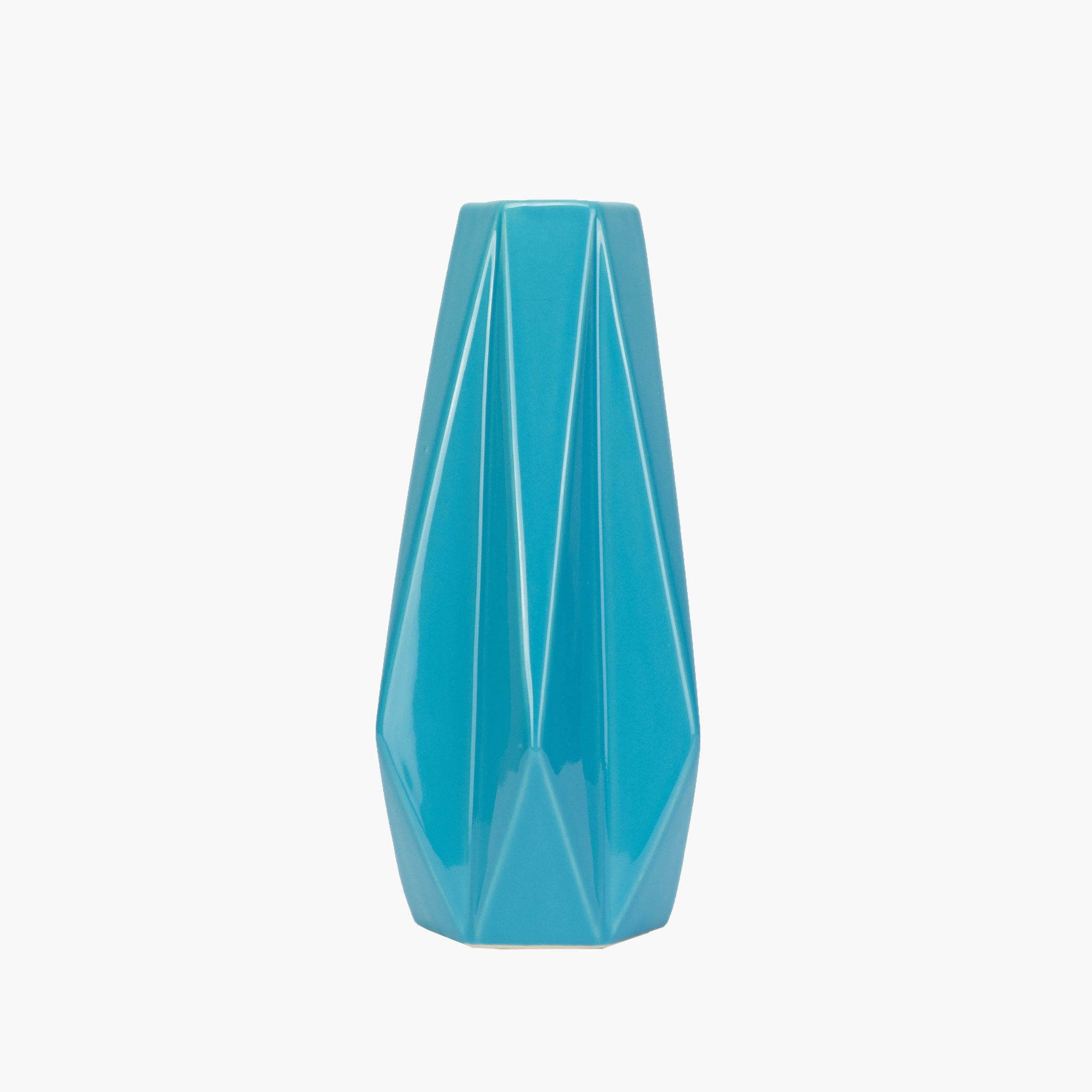 مزهرية لامعة مسدّسة الشكل لايرا-hbxbedroom-decorandaccessories-vases-image-1