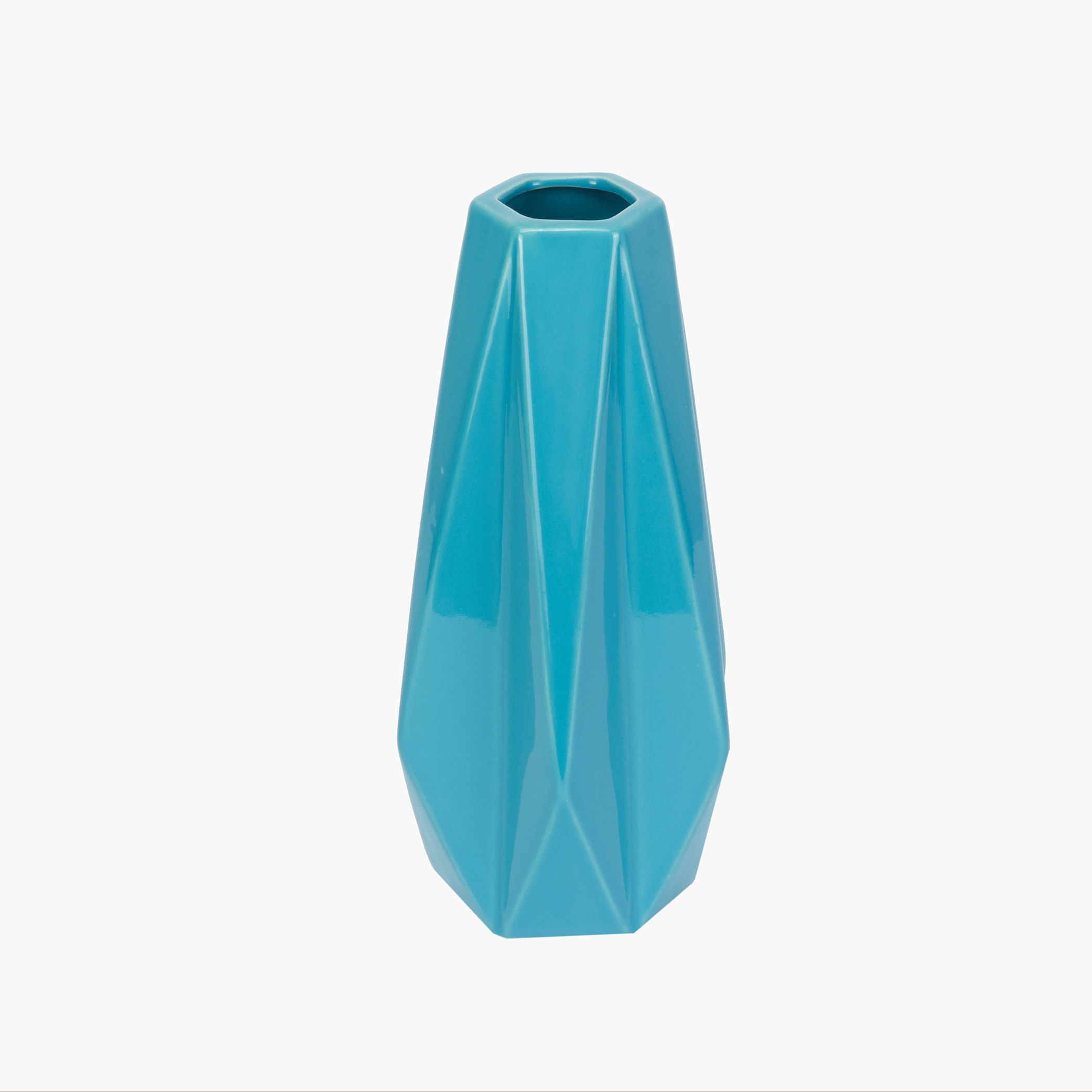 مزهرية لامعة مسدّسة الشكل لايرا-hbxbedroom-decorandaccessories-vases-image-2