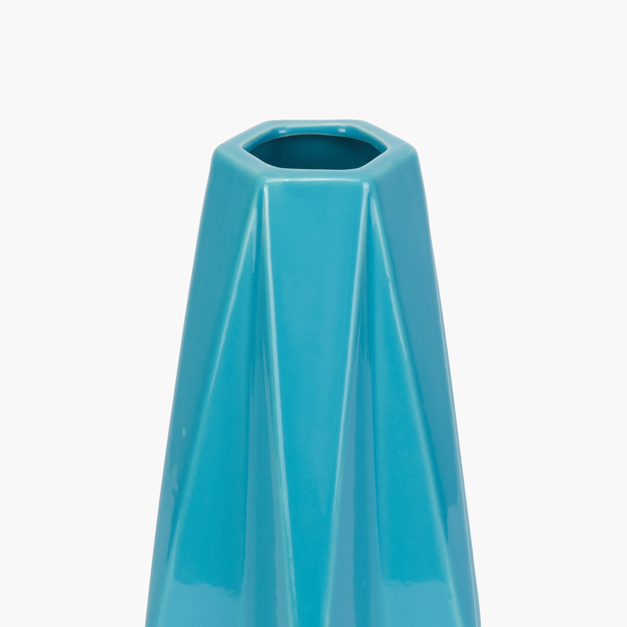 مزهرية لامعة مسدّسة الشكل لايرا-hbxbedroom-decorandaccessories-vases-image-3