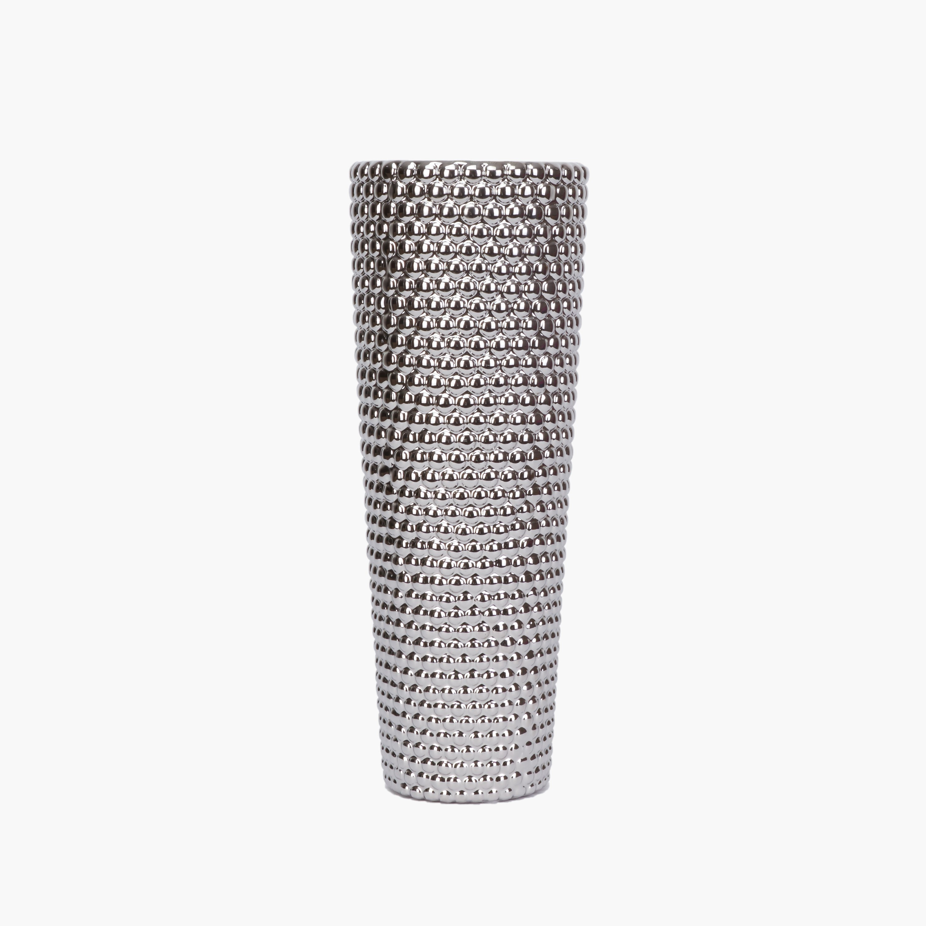 مزهرية ميتاليك بتزيينات الخرز بايين-hbxbedroom-decorandaccessories-vases-image-1