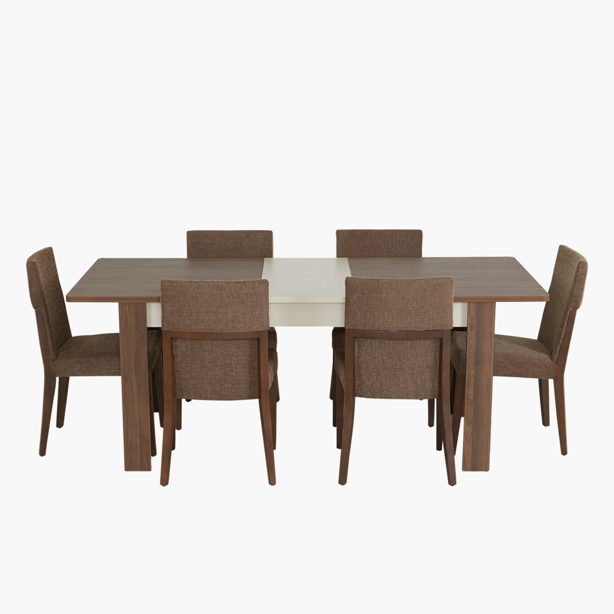 طقم سفرة قابل للتمدد بستة مقاعد من فالنتينا-hbxfurniture-diningtablesandsets-diningsets-sixseater-image-2