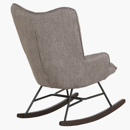 Urban Fixed Back Fabric Rocking Chair