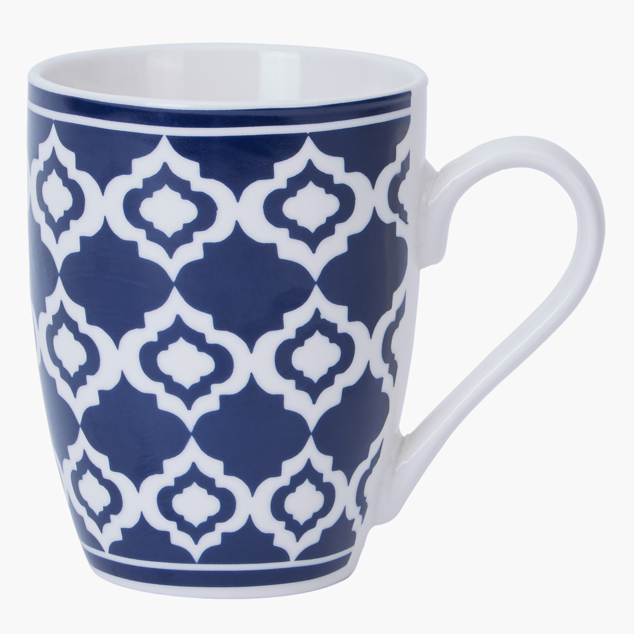 مج بطبعات لاتيس - 350 مل-hbxdecorandfurnishings-tabletop-crockery-image-1