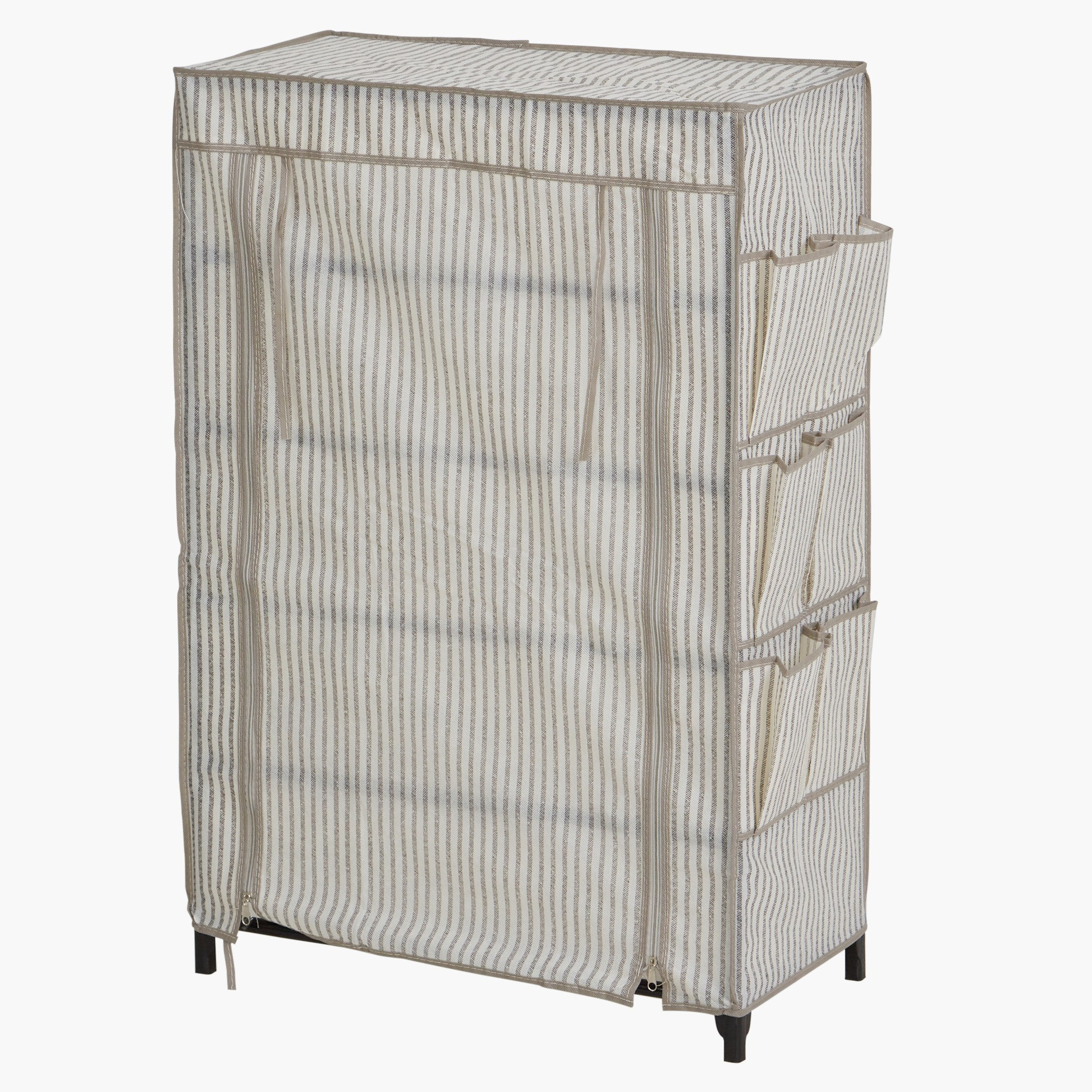 خزانة أحذية 5 طوابق بسحاب إغلاق من إيباز-hbxbedroom-bedroomaccessories-bedroomstorage-image-4
