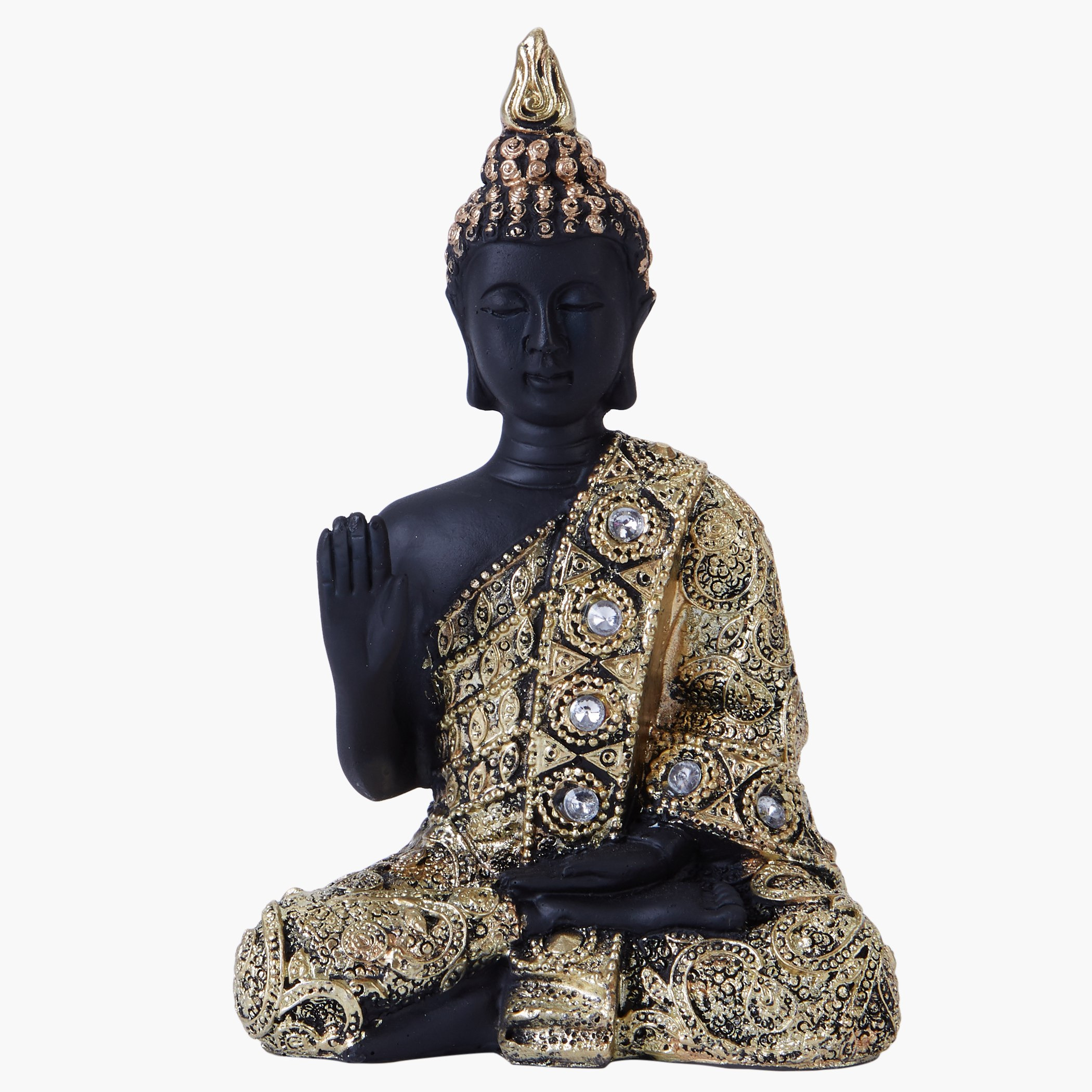 تمثال بوذا بتفاصيل مرصّعة-hbxhomeware-homedecor-figurinesandornaments-image-1