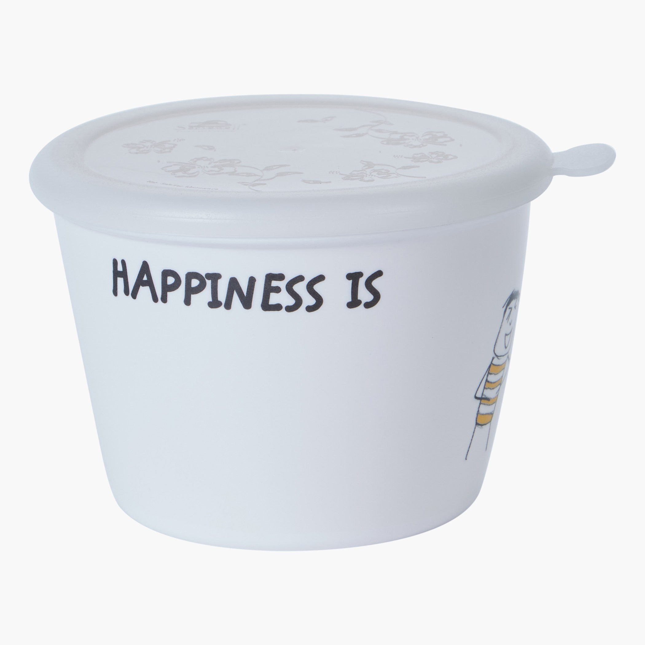 إناء تخزين أطعمة بغطاء وطبعات هابينس-hbxhomeware-hbxkitchen-image-1