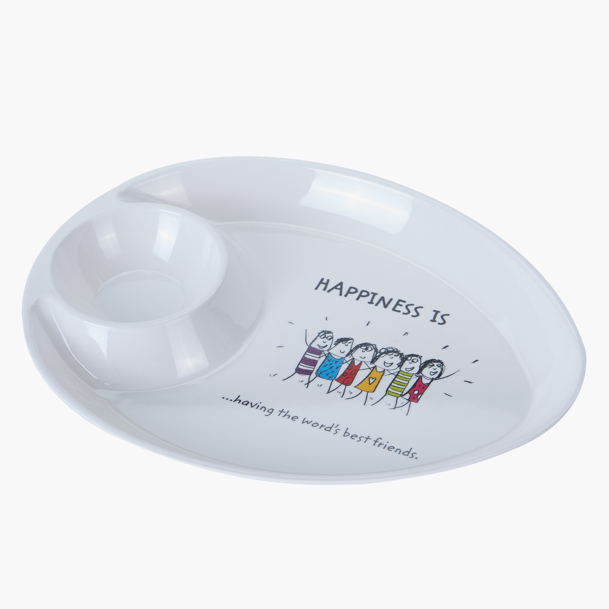 وعاء تغطيس شيبس بطبعات هابينس إيز.-hbxdecorandfurnishings-tabletop-serveware-image-1